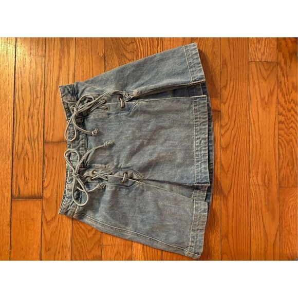 Free People Denim Skirt - Picture 1 of 5